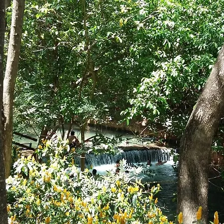 Águas da Serra Apart - acesso ao rio de águas termais Rio Quente Exterior foto